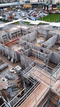 Construction work at Block E City West, Dublin - Formwork, Concreting, Steel Fixing and Labour Hire from MC Formwork, Donegal, Ireland